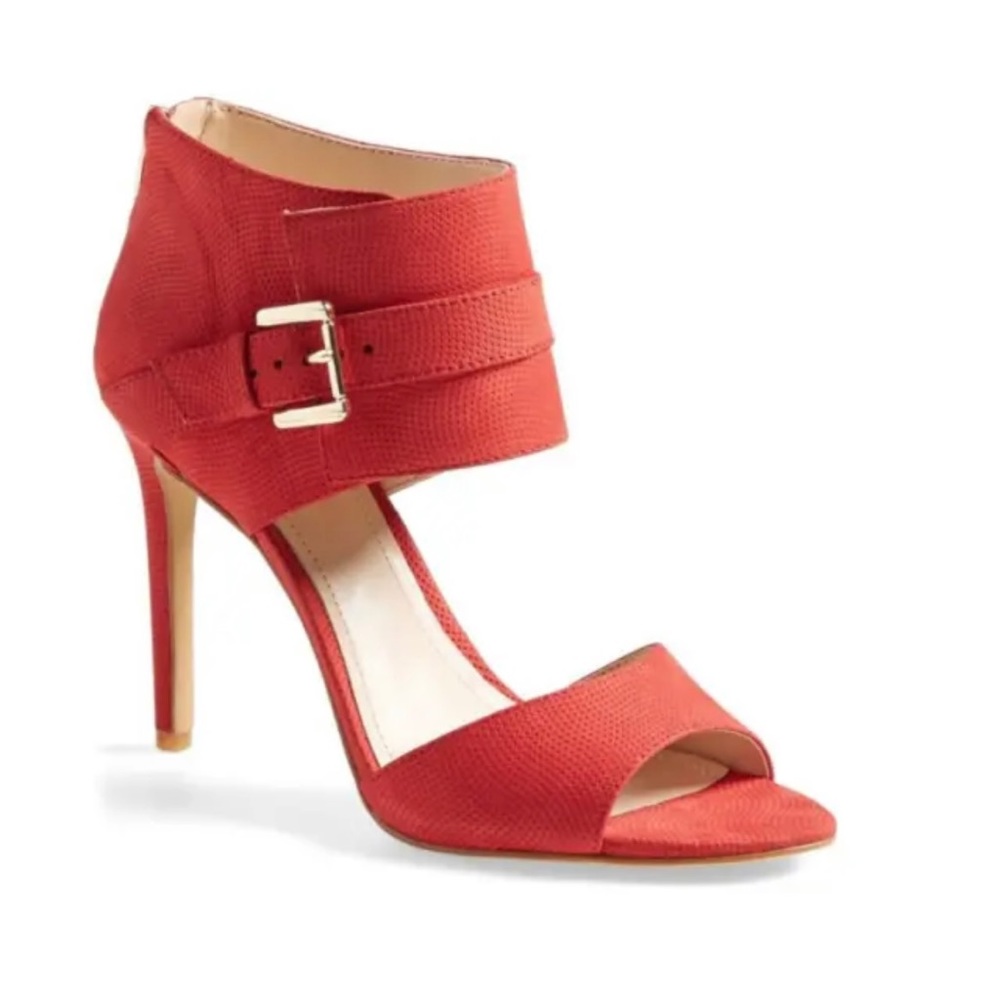 Vince Camuto Hensley red leather pump